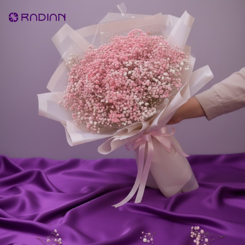 The Blush Dream Oversized Light Pink Baby's Breath Bouquet