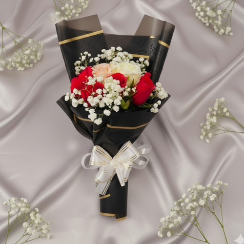 The Small size mixing Roses Bouquet