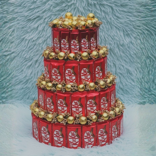 The KitKat Celebration Town: Multi-Tiered Chocolate Masterpiece