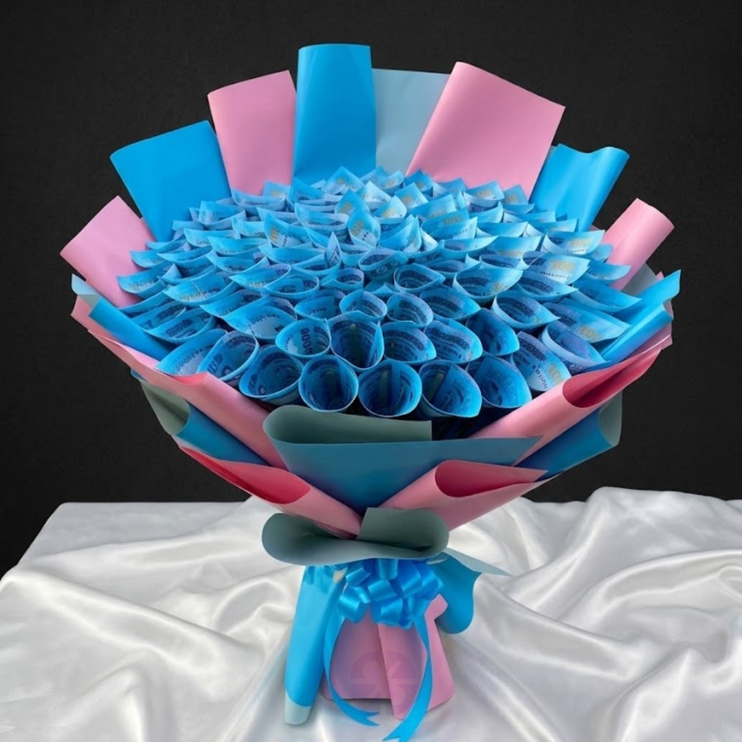 100 Taka Grand Celebration 100 Notes Money Bouquet 💸