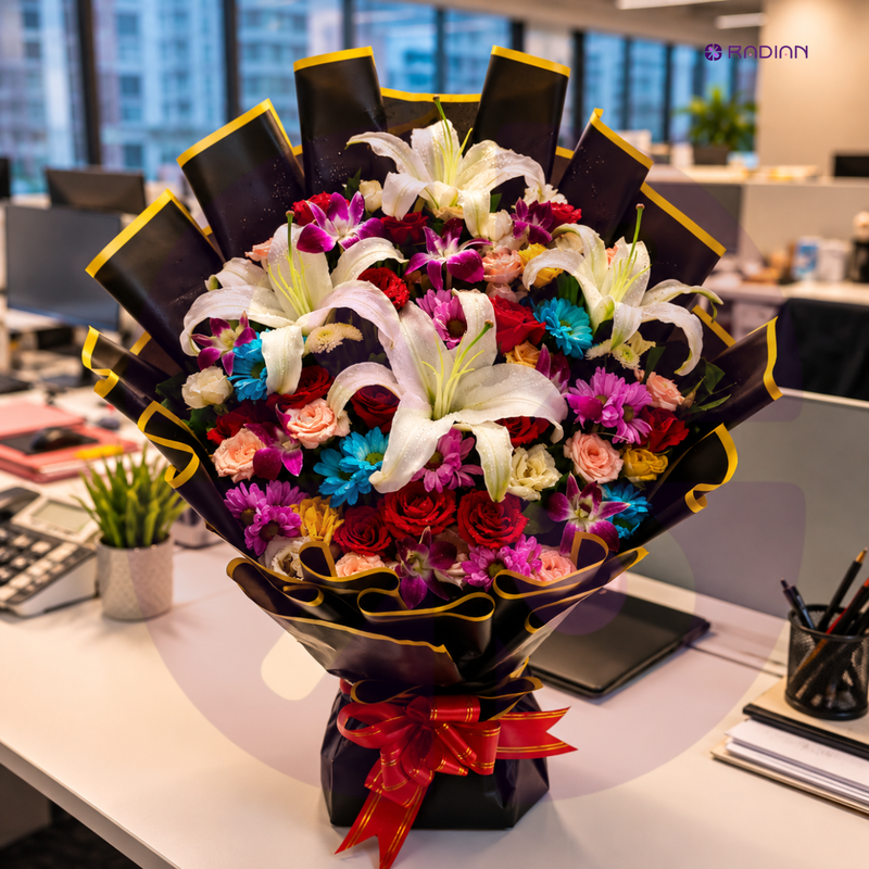 Corporate Bouquet Sample